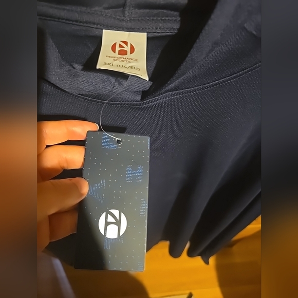 Long Sleeve Navy Shirt - Picture 3 of 3